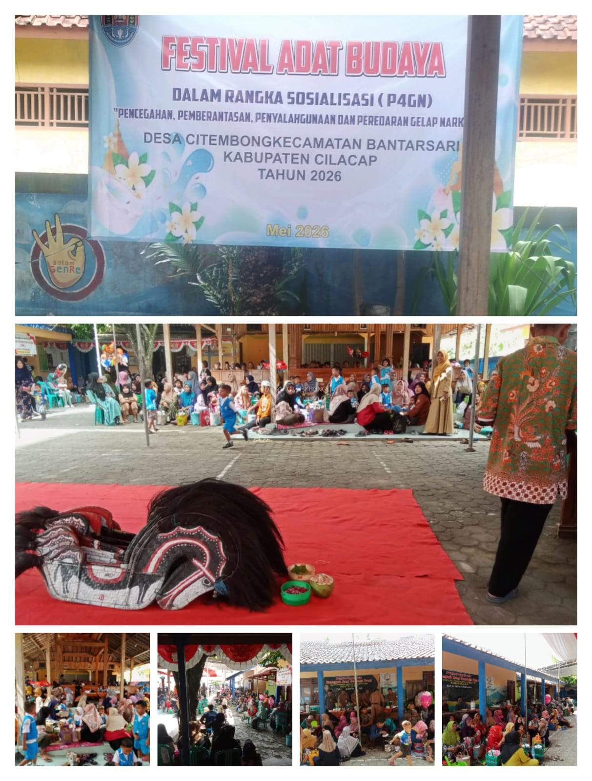 FESTIVAL ADAT BUDAYA DALAM RANGKA SOSIALISASI P4GN 
